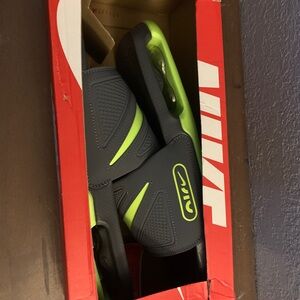 Nike Air Max Cirro Slides DC1460-003 Grey / Volt Sizes Men's Size 11